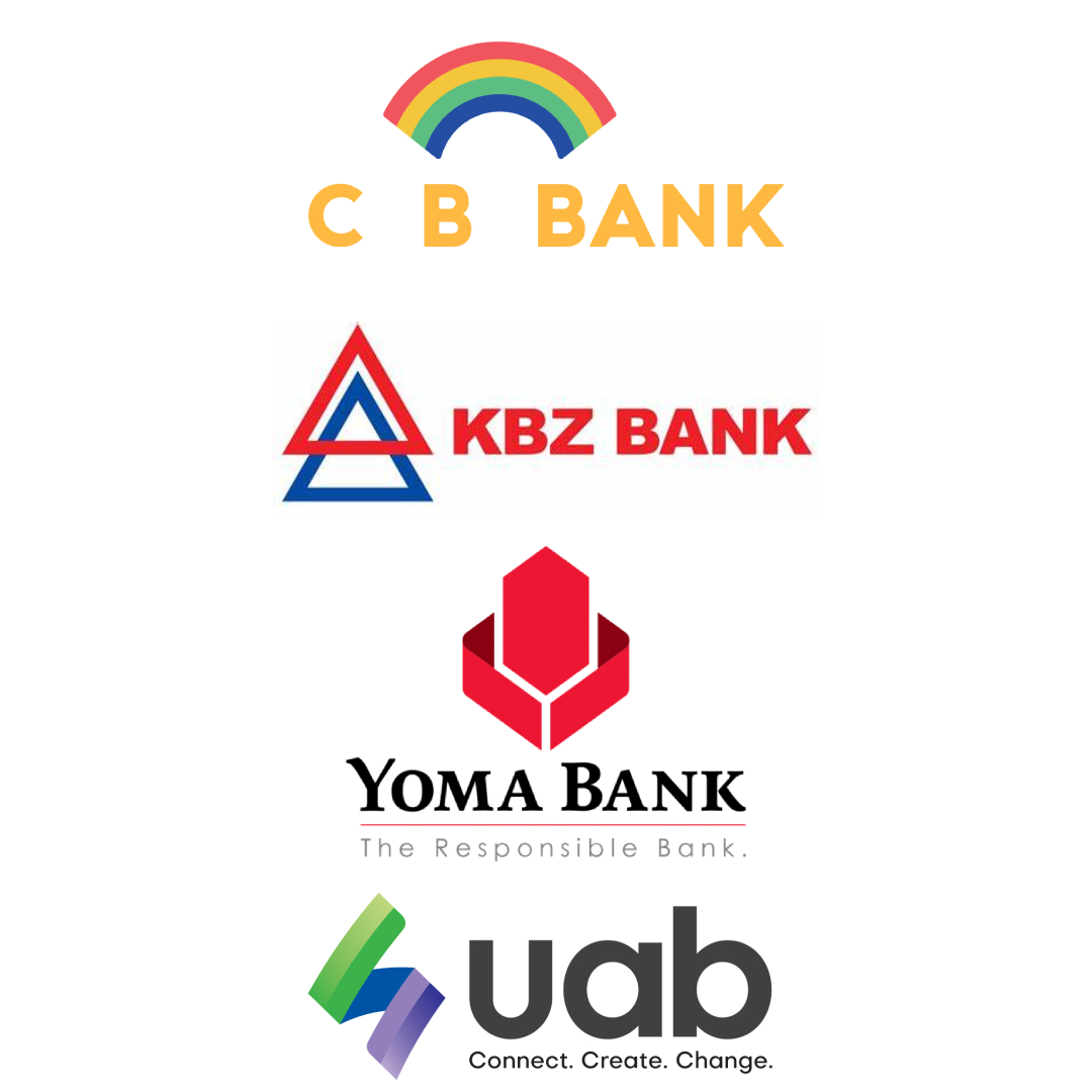 ATM (CB, KBZ, Yoma & UAB