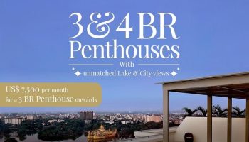 3&4 BR Penthouses @ Shangri-La Serviced Apartments Yangon
